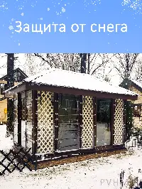 Мягкое окно 360x180 см, для веранды, беседки